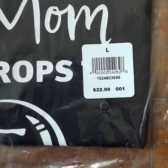 New With Tag Size Large Warehouse One Women's Black F Bomb Racerback Tank - Picture 9 of 9